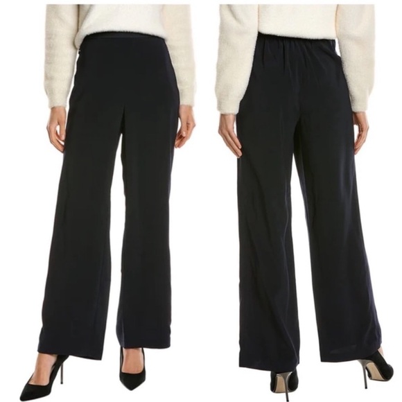Ted Baker London Pants - TED BAKER LONDON Pintuck Straight Leg Trouser Pant Amalia size 0 NAVY